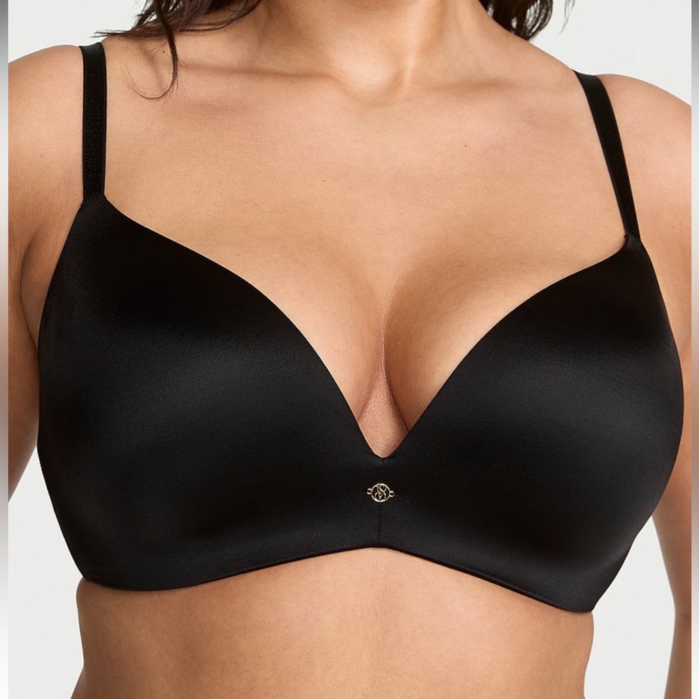 NWOT- Victoria Secret Olive Green Satin Bra